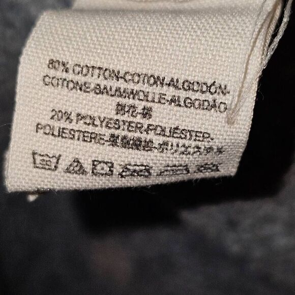 Free People Womens Indigo Blue Westeros V Neck Oversized Pullover Sweater‎ Small - Picture 5 of 5